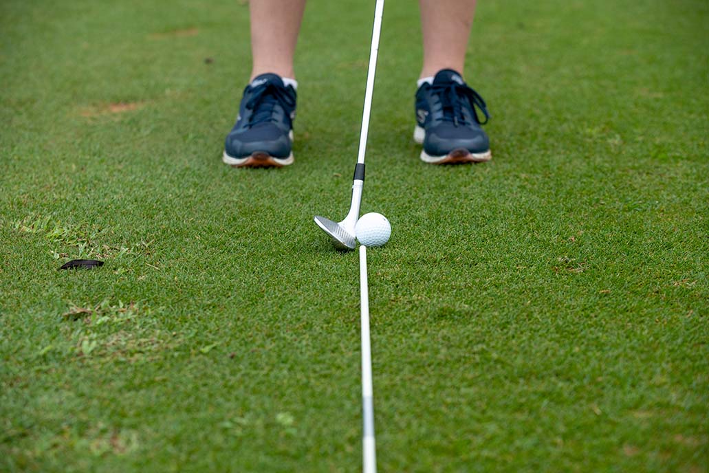Instruktion golf wedge