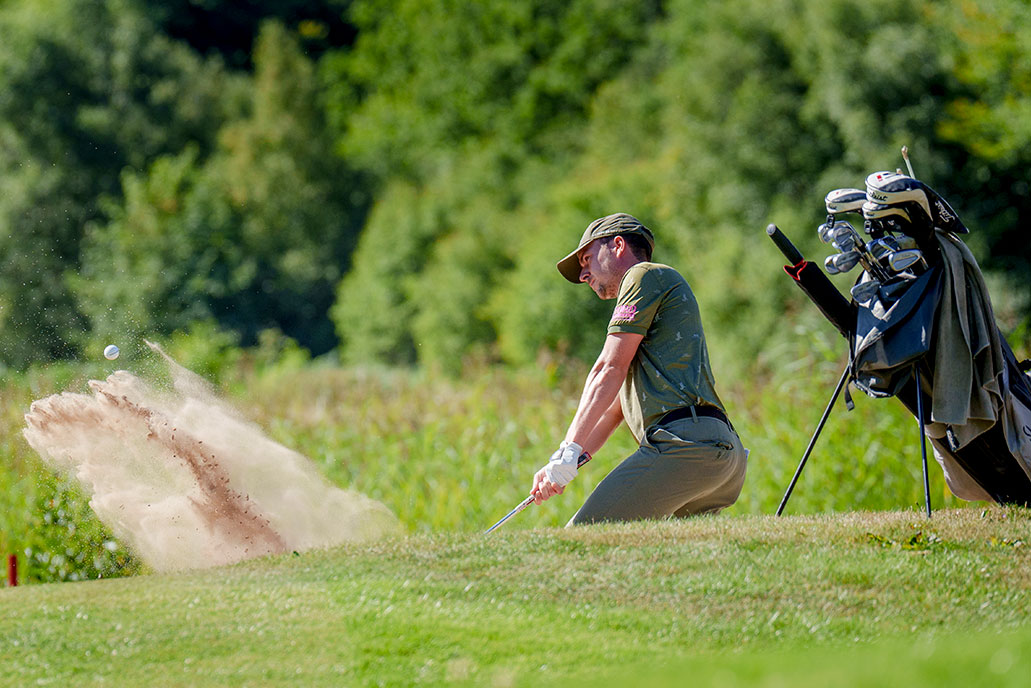 Nicolai Kristensen bunker golf