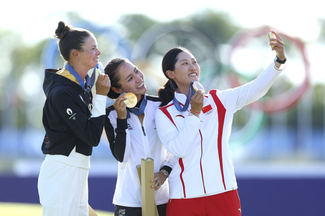 Medaljevindere kvinder OL golf